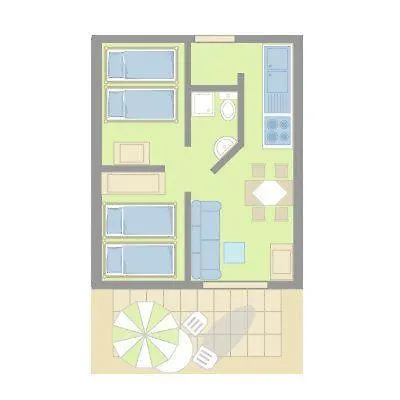 Dom wakacyjny Buedlfarm-haus *